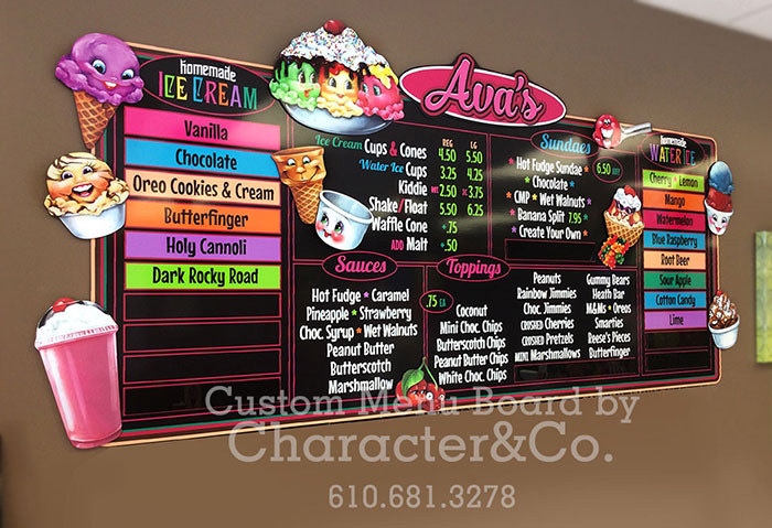 Menu Board Design Ideas That Sell More Food And Increase Profits Character Company